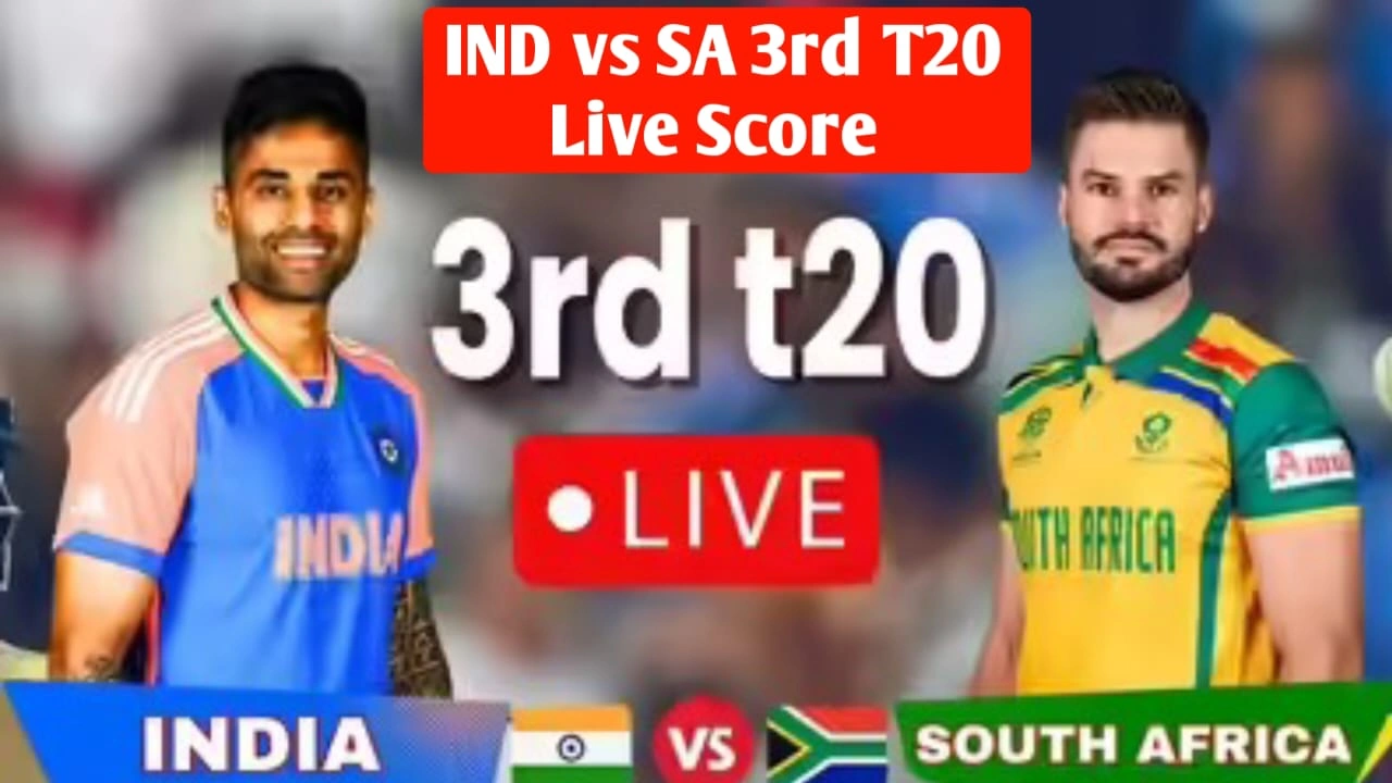 IND vs SA 3rd T20 Live Score